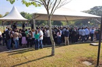 RMP: vereador participa da inauguração da praça das bandeiras