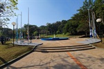 RMP: vereador participa da inauguração da praça das bandeiras