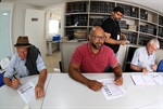 Vereadores Acácio Godoy (PP) e Paulo Camolesi (PDT) se reuniram ontem pela CLJR