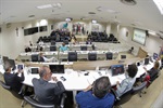 Audiência para debater o PLC 2/2023 foi realizada no plenário "Francisco Antônio Coelho" na tarde desta quarta-feira (24)