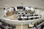 Audiência para debater o PLC 2/2023 foi realizada no plenário "Francisco Antônio Coelho" na tarde desta quarta-feira (24)