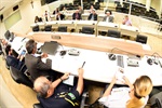 Autoridades e representantes de entidades e da sociedade participaram do encontro