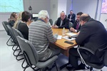 Vereador Gilmar Rotta (PP) se reuniu com o superintendente do DER, Sérgio Codelo