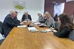 Vereador Gilmar Rotta (PP) se reuniu com o superintendente do DER, Sérgio Codelo