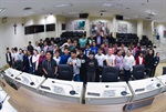 Alunos da escola Honorato Faustino visitam a Câmara