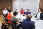 Sete vereadores se reuniram com a gerente de relacionamento da CPFL, Talita Pinotti