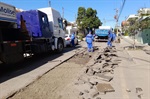 Manutenção asfáltica e troca de tubulação reforça rua Silva Jardim