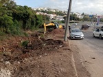 Moradores reivindicaram os serviços na avenida Raposo Tavares em busca de mais segurança