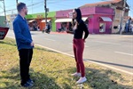 Gustavo Pompeo conversou com moradores e comerciantes do Alvorada e disse que encaminhará demandas às secretarias responsáveis