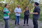 Moradores solicitaram limpeza de área verde e redutor de velocidade em avenida
