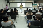 (Foto: Rubens Cardia) Cursos gratuitos de Libras vão até dezembro e acontecem às terças e quartas-feiras na sala de aula da Escola do Legislativo