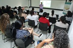 (Foto: Rubens Cardia) Cursos gratuitos de Libras vão até dezembro e acontecem às terças e quartas-feiras na sala de aula da Escola do Legislativo