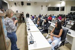 Alunos da Hélio Penteado, do Parque Piracicaba visitam a Câmara