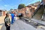 Imagem mostra a rua Nathan Mitelman, no Jardim Planalto, antes das obras