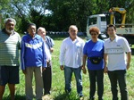 Pedro Cruz visita obras no bairro Água Branca