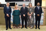Vereadora Ana Pavão, com os membros da Mesa Diretora do biênio 2021-2022
