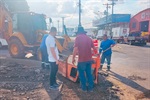 Vereador acompanha obras em trechos da avenida Comendador Guidotti