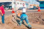Vereador acompanha obras em trechos da avenida Comendador Guidotti