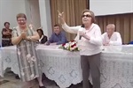 Vereador Pedro Kawai entrega votos de congratulações à Maria José dos Santos Gomes Soares