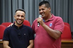 Amigos e familiares estiveram no Salão Nobre da Câmara nesta segunda-feira (4)