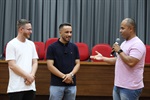 Amigos e familiares estiveram no Salão Nobre da Câmara nesta segunda-feira (4)