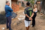 Rua Chuva da Prata, Comunidade Pantanal, no bairro Jardim Itapuã