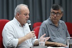 Gilmar Rotta e Pedro Kawai - autores do requerimento que convocou a audiência pública