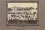 Estudantes do Sud Mennucci durante 'jogo de bola', em 1922
