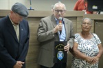 Entrega de homenagem aconteceu na 49ª Reunião Ordinária