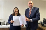 Vereador Paulo Henrique entregou pedido de recursos à deputada Maria Rosas