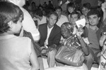 O ex-jogador Paulo Roberto Falcão e a ex-vereadora Madalena