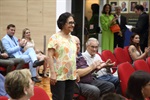 "Se felicidade é feita de momentos, este é um deles”, disse a homenageada Maria Helena Santini Campos Tavares