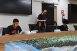 Alunos da Dr. João Sampaio, do bairro Monte Líbano visitam a Câmara
