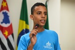 Alunos da Dr. João Sampaio, do bairro Monte Líbano visitam a Câmara