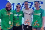 Corrida e caminhada foram promovidos para conscientizar sobre a paz no trânsito