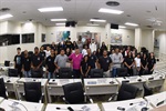 Câmara recebe a visita dos alunos da E.E. Dr. Jorge Coury 