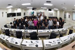 Câmara recebe a visita dos alunos da E.E. Dr. Jorge Coury 
