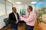 Vereador participa de reunião com deputado na Assembleia Legislativa