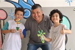 Vereador Pedro Kawai conhece projeto Ser verde: práticas ecológicas comunitárias, desenvolvido por alunos da Escola Municipal Joaquim Carlos Alexandrino de Souza