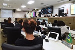 Alunos da Escola Estadual Sud Menucci visitam a Câmara durante a manhã desta terça-feira (10)