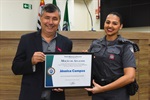 Atleta do handebol, Jéssica Campos recebeu homenagem da Câmara