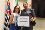 Atleta do handebol, Jéssica Campos recebeu homenagem da Câmara