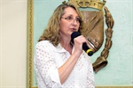 Solange Maria Negri elogiou atuação de líder comunitário