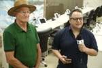 Paulo Camolesi (à esquerda) foi entrevistado pelo jornalista Erich Valim Vicente na edição desta quinta-feira (26) do Programa Primeiro Tempo