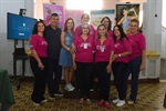 Alunos do Barão participam do encerramento da campanha Outubro Rosa
