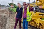Vereador Gustavo Pompeo fiscaliza obras na Rodovia SP 304