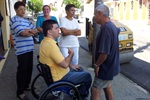 Moradores da rua Bela Vista comemoram obra