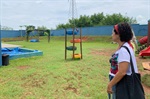 Sílvia Morales visitou a unidade escolar nesta quinta-feira (23)