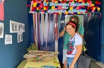 Sílvia Morales visitou a unidade escolar nesta quinta-feira (23)