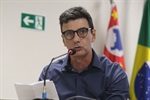 Paulo José Keffer Franco Netto, representante do movimento "Salve a Boyes", ocupou a tribuna popular na noite desta segunda-feira (27) 